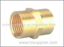 Brass Fitting Nipple Connector