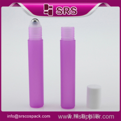 15ml plum empty roll on bottle and eye cream roll-on bottle for personal care