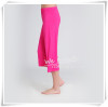 Apparel & Fashion Pants & Shorts Women's Bamboo Jersey Spring Summer Pajama Lounge Pants 3/4 Length