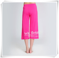 Apparel & Fashion Pants & Shorts Women's Bamboo Jersey Spring Summer Pajama Lounge Pants 3/4 Length