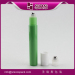 manufacturer hot sale 15ml green empty plastic roller bottle for eye cream