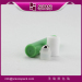 manufacturer hot sale 15ml green empty plastic roller bottle for eye cream