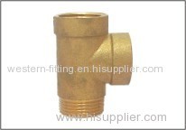 Brass Pump 3-way Connector