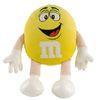 Childrens Yellow M&MStuffed Animals Cartoon Plush Toys Eco Friendly