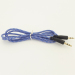 Fabric barided gound audio cable jack to jack for earphone connecting