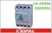 350A Small Molded Case Circuit Breaker 4 Pole MCCB with Motor Distribution