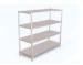4 / 5 Tier Stainless Steel Storage Shelves Metal Display Racks Powder Coated