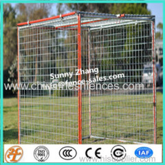 Galvanzied Steel Wire Mesh Rubbish Cages for construction site