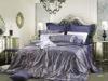King Size Silk Jacquard Soft Luxury Bed Sets For Four Season