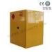 Yellow Big Chemical Ventilated Storage Cabinet With High Gloss Surface