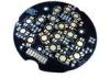 Black / White Soldermask Round Metal Core Circuit Board For Street Lamp