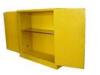 Liquid Safety Flammable Storage Cabinet Yellow Powder Coated 18 Gauge Steel