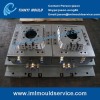 thin wall containers molding / iml plastic boxes molding / plastic injection mold with iml