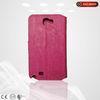 Pink Color Wallet Flip Samsung Galaxy Phone Cases S2 I9100 With Strap