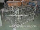 Factory Steel Wire Mesh Cages , Collapsible Stainless Steel Dog Cages