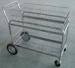 Mail / Goods Transit Steel Rolling Cart Four Wheels Hand Truck For Workshop