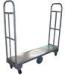Movable Display Steel Rolling Cart Workshop Hand Cart Dolly With PU Wheel