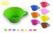 Rose flower Shaped handmade Silicone Cupcake Liners Round / Rectangle