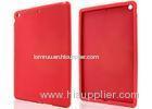 Red Waterproof Silicone Tablet Covers For Apple iPad Air , Color / Logo Personalised