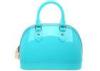 Jelly Silicone Handbag With Promotional Gift Blue / Pink / Red / Soft / Eco Friendly Handbags