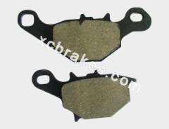 motorcycle accessories semi-metal brakes pad for YAMAHA-TZR50/80 ZF150 FZ2032