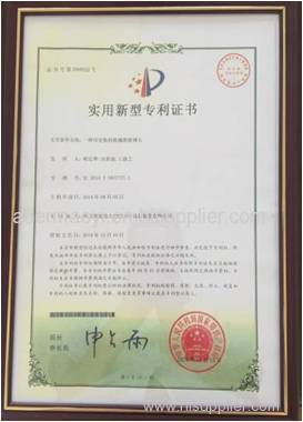 Congratulations: Our grinder Get 8 China Patent Certificates