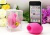 Apple Iphone 6 Silicone Horn Speaker Portable With Stand Amplifier