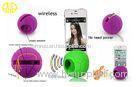 Green soft Silicone Horn Speaker amplifier , No Battery Powered Gift