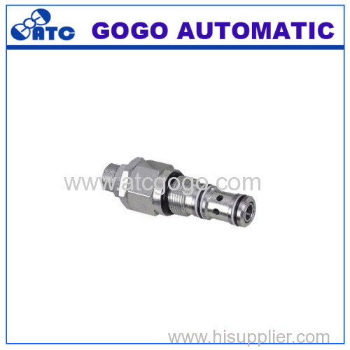 check valve and operated pressure valve