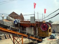 stone production line impact mobile crushing plant on sale