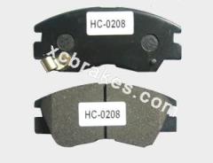 Auto accessories semi-metallic brake pads for NISSAN B-15