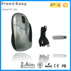 RF 364 new design mouse hot products ergonomic Delux mouse deterrent