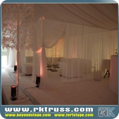 Factory best price!!RK wedding/events/exhibition pipe and drape round wholesale in China