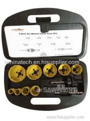 13-Piece General Purpose Bi-metal Hole Saw Kit