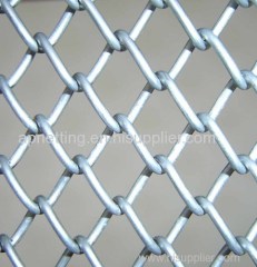 Low price PVC Coated Chain Link Fence ISO9001 manufacture supply/Decorative High Zinc Chain Link Wire Mesh Fencing