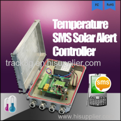 Temperature SMS Solar Alert Controller