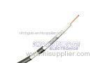 RG11 Quad CATV Coaxial Cable , 14AWG Solid CCS Conductor with Plenum UL CMP PVC