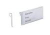 PVC Supermarket, Department Store Retail Price Tag, Clear Plastic Label Holders, Channel Strip Label