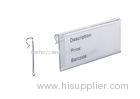 PVC Supermarket, Department Store Retail Price Tag, Clear Plastic Label Holders, Channel Strip Label