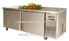 High Efficiency Table Top Refrigerator , 2 Door Commercial Freezer