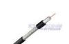 RG11 CATV Coaxial Cable , 14AWG Solid CCS Conductor with Plenum CMR PVC