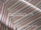 Soft Handfeel Cotton Nylon Fabric Spandex, Twilled Weave Stripe Cloth Material