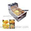 General 2.5kw Kitchen Commercial Electric Deep Fryer With Single Basket