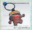 Spongebob Customized soft PVC keychain with metal keyring as gift and decoration