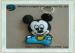 Baby micky pattern soft PVC keychain/rubber keychain as personalized gift