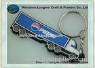 Vivid truck car shaped soft PVC keychain/rubber keychain of OEM customized design