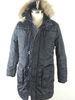 Mens Fur Hooded Down Coat Winter Padded Jacket With 100% Polyester Lining