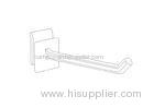 White slat wall, mesh and pegboard 3 - 6 inch PP Plastic Retail Display Hooks 31095,31096,31097,3109