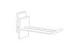 Flat PP plastic butterfly supermarket hanging products Retail Display Hooks (3 - 6 inch) 31071,31072