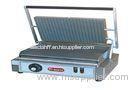 Stainless Steel Panini Grill Machine 7-roller For Restaurant , 450x370x220mm